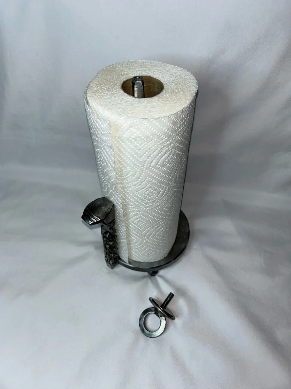 Paper Towel Holder Handmade Railroad Spike Industrial Rustic Decor